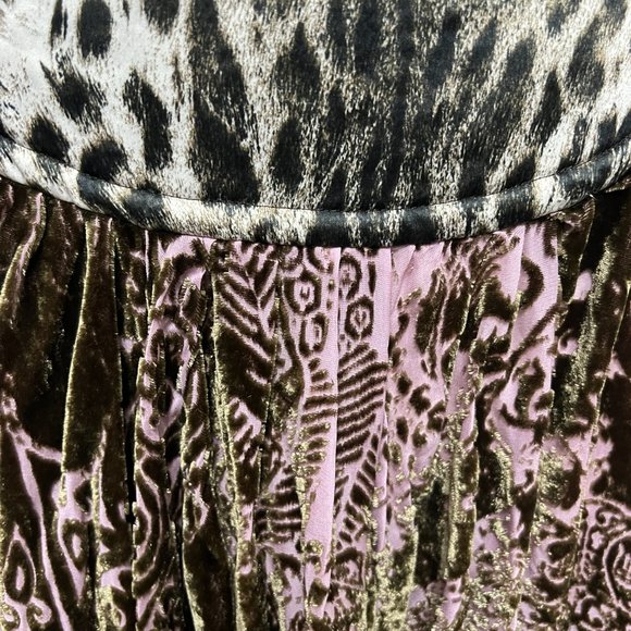 Just Cavalli devore animal print midi dress - Picture 7 of 10
